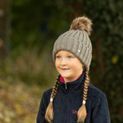 Hy Equestrian Valloire Children's Hat - Grey additional 2