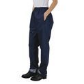 Hy Equestrian Waterproof Pull-On Over Trousers - Navy additional 1