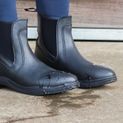 Hy Equestrian Wax Leather Jodhpur Boot - Black additional 1
