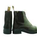 Hy Equestrian Wax Leather Zip Boot - Brown additional 1