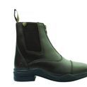 Hy Equestrian Wax Leather Zip Boot - Brown additional 4