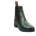 Hy Equestrian Wax Leather Zip Boot - Brown additional 5