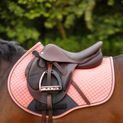Hy Sport Active Close Contact Saddle Pad - Coral Rose additional 5