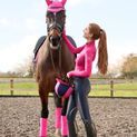 Hy Sport Active Dressage Saddle Pad - Bubblegum Pink additional 1