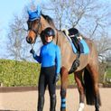 Hy Sport Active Dressage Saddle Pad - Jewel Blue additional 4