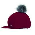 Hy Sport Active Hat Silk with Interchangeable Pom Pom - Vivid Merlot additional 1