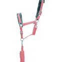 Hy Sport Active Head Collar &amp; Lead Rope - Coral Rose additional 3
