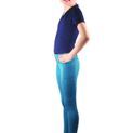 HyCONIC Children's Soria Riding Tights - Teal additional 4