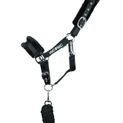 HyCONIC Faux Fur Head Collar &amp; Lead Rope - Black additional 1