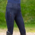 Hyconic Valloria Denim Look Riding Tights Navy additional 7