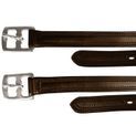 ProPresicce Super Soft Stirrup Leathers by Hy Equestrian - Brown additional 1