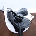 ProReaction 3D Mesh Close Contact Saddle Pad by Hy Equestrian - White additional 3