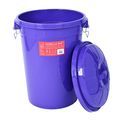 Red Gorilla Bin With Clip Lid - Purple additional 2