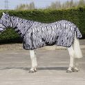 StormX Original Zebra Print Fly Rug - Black/White additional 4