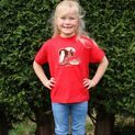British Country Collection Carrot Pony Childrens T-Shirt - Red additional 1