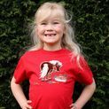 British Country Collection Carrot Pony Childrens T-Shirt - Red additional 2