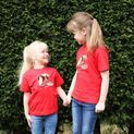 British Country Collection Carrot Pony Childrens T-Shirt - Red additional 3