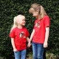 British Country Collection Carrot Pony Childrens T-Shirt - Red additional 4