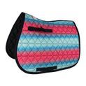 Dazzling Diamond Saddle Pad by Little Rider - Teal/Pink additional 1