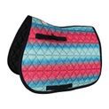Dazzling Diamond Saddle Pad by Little Rider - Teal/Pink additional 3