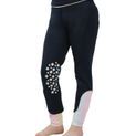 Dazzling Dream Riding Tights by Little Rider - Navy/Pastel additional 1