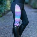 Dazzling Night Riding Tights by Little Rider - Navy/Prismatic additional 2