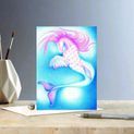 Deckled Edge Colour Block Pony Card additional 1