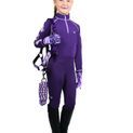 Giddy Up Gymkhana Base Layer by Little Rider - Purple/Lilac additional 8