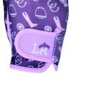 Giddy Up Gymkhana Riding Gloves by Little Rider - Purple/Lilac additional 14