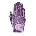 Giddy Up Gymkhana Riding Gloves by Little Rider - Purple/Lilac additional 3