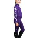 Giddy Up Gymkhana Riding Tights by Little Rider - Purple/Lilac additional 2