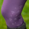 Giddy Up Gymkhana Riding Tights by Little Rider - Purple/Lilac additional 11