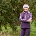 Giddy Up Gymkhana Riding Tights by Little Rider - Purple/Lilac additional 9