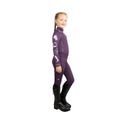 Giddy Up Gymkhana Riding Tights by Little Rider - Purple/Lilac additional 3