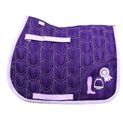 Giddy Up Gymkhana Saddle Pad by Little Rider - Purple/Lilac additional 1