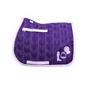 Giddy Up Gymkhana Saddle Pad by Little Rider - Purple/Lilac additional 3