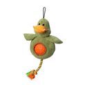 House of Paws Cord Toy with Spiky Ball additional 3