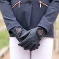 Hy Equestrian Cadiz Children’s Riding Gloves - Navy additional 1