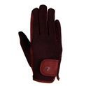 Hy Equestrian Children's Every Day Riding Gloves - Brown additional 1