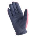 Hy Equestrian Children's Every Day Two Tone Riding Gloves - Navy/Raspberry additional 3