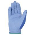 Hy Equestrian Children's Zeddy Riding Gloves - Cobalt Blue/Petrol Blue/Turquoise additional 2