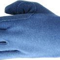 Hy Equestrian Cotton Pimple Palm Gloves - Navy additional 3