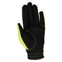 Hy Equestrian Extreme Reflective Softshell Gloves - Reflective Yellow additional 2