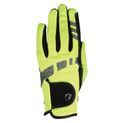 Hy Equestrian Extreme Reflective Softshell Gloves - Reflective Yellow additional 1