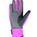 Hy Equestrian Reflective Waterproof Multipurpose Gloves - Hot Pink/Grey additional 3