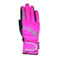 Hy Equestrian Reflective Waterproof Multipurpose Gloves - Hot Pink/Grey additional 1