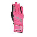 Hy Equestrian Reflective Waterproof Multipurpose Gloves - Hot Pink/Grey additional 3