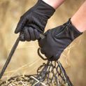 Hy Equestrian Stalactite Zip Riding and General Gloves - Black additional 9