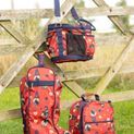 Hy Equestrian Thelwell Collection Balancing Act Grooming Bag - Red/Navy additional 2
