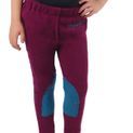 Hy Equestrian Thelwell Collection Pony Friends Fleece Tots Jodhpurs - Imperial Purple/Pacific Blue additional 1
